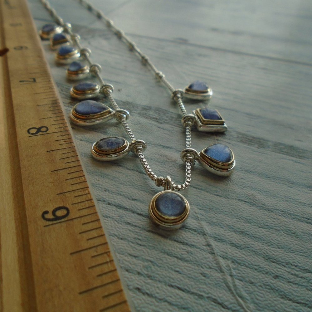 Moon stone necklace